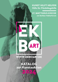 EKBOart 2024, KUNSTAUKTION, Hilfe für Flüchtlingshilfe, Berlin, 2024